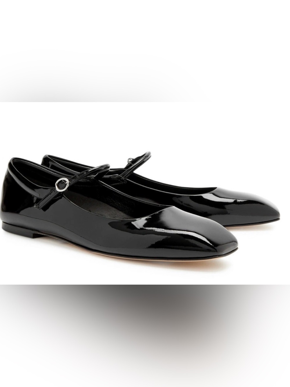 Aeyde Uma Black Patent Leather
